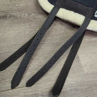Microsuede Fleece Lined Bareback Pad *xc/vgc, mnr hair, stains