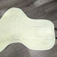 Microsuede Fleece Lined Bareback Pad *xc/vgc, mnr hair, stains