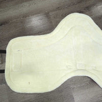 Microsuede Fleece Lined Bareback Pad *xc/vgc, mnr hair, stains