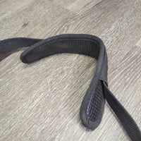 Fleece Lined Grazing Muzzle, neoprene Crown *fair, v.dirty/caked inside, hair, grass, residue, film