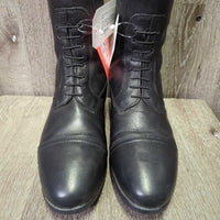 Field Boots, zips, Cardboard Forms, Box *xc/like new, mnr creases & dusty edges