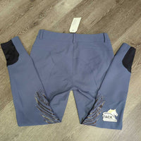 Euro Seat Breeches *vgc/xc, v.mnr stains, rubs/pills, peeling inside sticky edge
