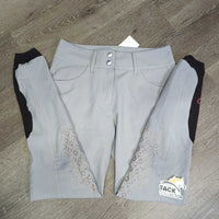 Euro Seat Breeches *gc/fair, v.stained/discolored, unstitched seam
