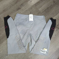 Euro Seat Breeches *gc/fair, v.stained/discolored, unstitched seam