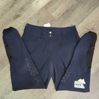 Euro Seat Breeches *vgc/fair, mnr rubs, faded edges, slice, rubs, pulled seams