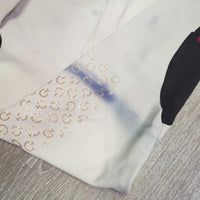 Euro Seat Breeches *gc/fair, seams: pulled, unstitched & repaired, discolored seat & legs, stains, threads