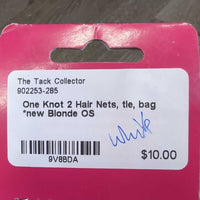 2 Hair Nets, tie, bag *new