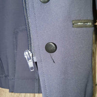 JUNIORS Technical Show Jacket, Zipper, Buttons *xc/like new, v.mnr button thread & stain?dirt
