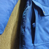 Hvy Winter Jacket, Hood, Fur Trim, Zipper, Snaps *vgc/gc, clean, mnr clumpy fur, cuff rubs & pills, shrunk?wavy zipper