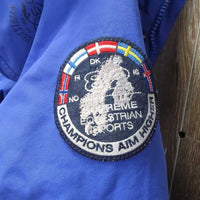 Hvy Winter Jacket, Hood, Fur Trim, Zipper, Snaps *vgc/gc, clean, mnr clumpy fur, cuff rubs & pills, shrunk?wavy zipper
