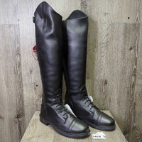 Synthetic Field Boots, Zips, 2 Cardboard Forms, box *new