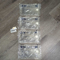 Tall Knee to Ankle Tendon ICE Boots, 4 Packs, bag *xc, clean, mnr shavings, packs drying up