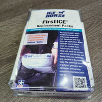 Tall Knee to Ankle Tendon ICE Boots, 4 Packs, bag *xc, clean, mnr shavings, packs drying up