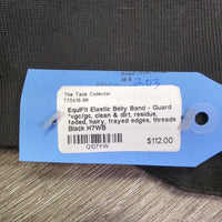 Elastic Belly Band - Guard *vgc/gc, clean & dirt, residue, faded, hairy, frayed edges, threads
