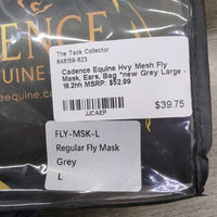 Hvy Mesh Fly Mask, Ears, Bag *new