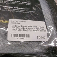 Fine Mesh Hybrid Fly Sheet, Neck, Belly, 2 legs, bag *new