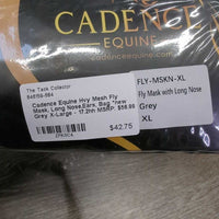 Hvy Mesh Fly Mask, Long Nose,Ears, Bag *new