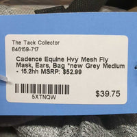 Hvy Mesh Fly Mask, Ears, Bag *new