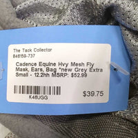 Hvy Mesh Fly Mask, Ears, Bag *new