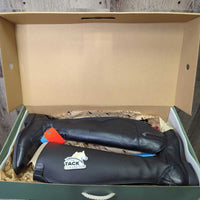 Field Boots, Zips, Box, 1 Cardboard Form *new