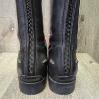 Field Boots, Zips *xc, v.mnr residue, scratches & creases