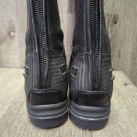 Dress Boots, Zips, tags *new, dusty, mnr scrapes/scuffs