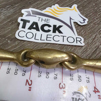 Lozenge French Link Baucher Bit *vgc/gc, clean, mnr stains, rubs, chews & scratches