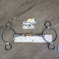 2 Ring Copper Lozenge Elevator Bit, center lozenge *vgc, clean, mnr residue & scuffs