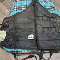 Supermesh 180g Med Winter Blanket, 2 legs, belly, bag *vgc, mnr dirt?residue, broken bag