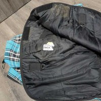 Supermesh 180g Med Winter Blanket, 2 legs, belly, bag *vgc, mnr dirt?residue, broken bag