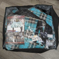 Supermesh 180g Med Winter Blanket, 2 legs, belly, bag *vgc, mnr dirt?residue, broken bag