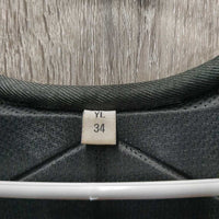 JUNIORS Small Cell Eventing Safety Vest, Laces *01/2019 *gc, rubs, snags, pills, thin/holey edges