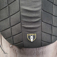JUNIORS Small Cell Eventing Safety Vest, Laces *01/2019 *gc, rubs, snags, pills, thin/holey edges