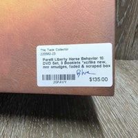 Parelli Liberty Horse Behavior 10 DVD Set, 3 Booklets *xc/like new, mnr smudges, faded & scraped box