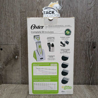 Cordless Clipper Set: charging cord, Blade, 4 guards, sm oil, brush, base, box, info sheet *WORK! Sound Great, clean, mnr stains & rubs