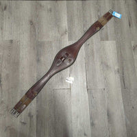 Sm Belly Girth, 2x els, Strap, 3x D Ring *vgc, clean, mnr dirt/residue, mnr scratches, rubs & hair, older?