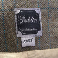 Wool Tweed Show Jacket, Velvet Collar *like new