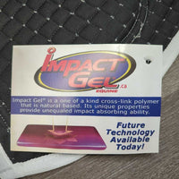 Quilt & Gel Top Dressage Saddle Pad, bag *new