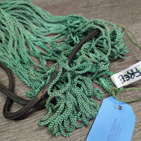 Trailer Bag 2" Holes Slow Feed Hay Net, 2 Flakes, repair string *xc/like new, mnr dust