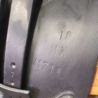 18" XW *6" NSC Grandee All Purpose Saddle, 2 Billet Guards, Navy NSC Cover, Wool Flocking, Front & Rear Gusset Panels, Med/Lg Front & Med Back Blocks, Flaps: 15"L x 15"W, Serial #: 18 MW 48719