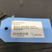 Back Warmer Blanket *like new/xc, clean, mnr marks