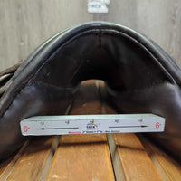 16" XW *6" Black Country Grafter AP Saddle, 2 Billet Guards, Wool Flocking, Rear Gusset Panels, Lg Front Pencil Blocks, Flaps: 12.5" L x 11"W Serial #: 16 M 11834