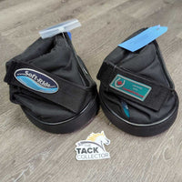 2 Therapy Hoof Boots, Blue Insoles, tags, loops *new *TO BE USED in PAIRS ONLY