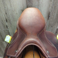 17.5" MW *5.25" Tech 1 Close Contact Saddle, Black Tech 1 Saddle Cover, Wool Flocking, Lg Front & Med Back Velcro Blocks, Flaps: 15" L x 13.5" W Serial #: 17" 22 03 1311 73 BMRO