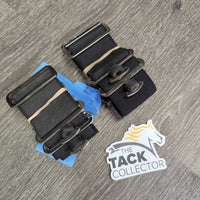 "Pro Core Trainer" Swallowtail Quilt Saddle Pad, 2x Stretchy elastic straps *gc, clean, rubs, pills, frays, hair, fuzzy