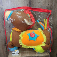 "Giddy Up & Play" Stuffed Horse Toddler Toy, bag, box *new, WORKS