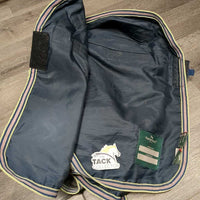 Rain Sheet, tail, detach neck *vgc/gc, clean, stains, residue, faded, mnr?0 wpf *NECK: like new