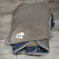 Rain Sheet, tail, detach neck *vgc/gc, clean, stains, residue, faded, mnr?0 wpf *NECK: like new