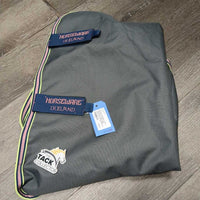 Rain Sheet, tail, detach neck *vgc/gc, clean, stains, residue, faded, mnr?0 wpf *NECK: like new