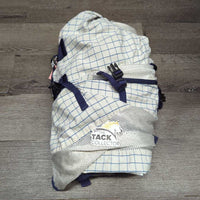 Fly Sheet, 2 legs, detach neck *gc, clean, dingy, mnr rubs, pills, stains, hair & snags